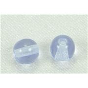 Tiffany Round Light Sapphire Transparent 6mm ea