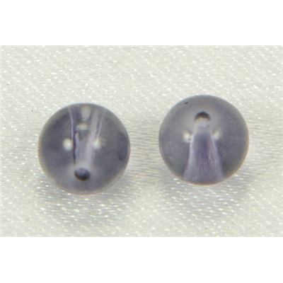 Tiffany Round Montana Transparent 6mm ea