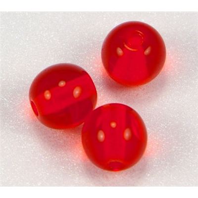 Tiffany Round Orange Transparent 6mm ea
