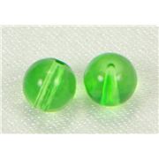 Tiffany Round Peridot Transparent 6mm ea