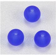 Tiffany Round Sapphire Frost 6mm ea