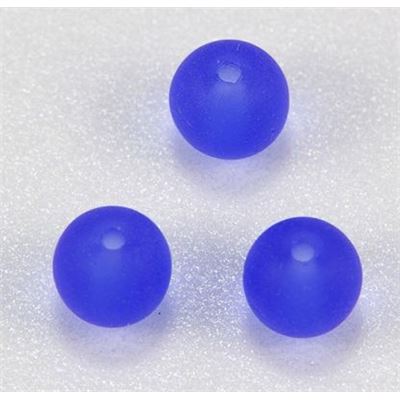 Tiffany Round Sapphire Frost 6mm ea