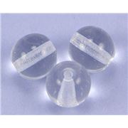 Tiffany Round Clear Transparent 8mm ea