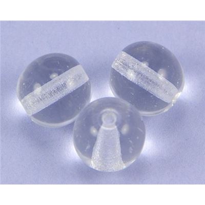 Tiffany Round Clear Transparent 8mm ea
