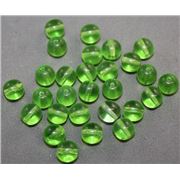 Tiffany Round Lime Transparent 8mm ea