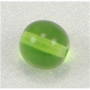 Tiffany Round Olive Transparent 8mm ea