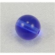 Tiffany Round Sapphire Transparent 8mm ea