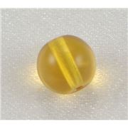Tiffany Round Topaz Transparent (Amber) 8mm ea