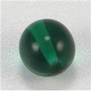 Tiffany Round Emerald Transparent 10mm ea
