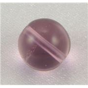 Tiffany Round Amethyst Transparent 12mm ea