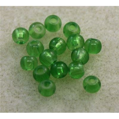 Tiffany Round Peridot Transparent 4mm ea
