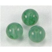 Tiffany Round Forest Green Opaque 6mm ea