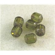 Cathedral Olive Transparent 8mm ea