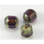 Cathedral Amethyst Transparent 8mm ea