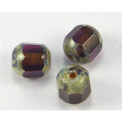 Cathedral Amethyst Transparent 8mm ea