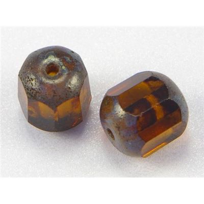 Cathedral Dark Topaz Transparent 10mm ea