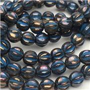 Czech Glass Melon Beads