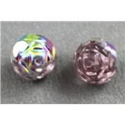 Rosebud Vitrail Mid Amethyst AB 7x8mm ea