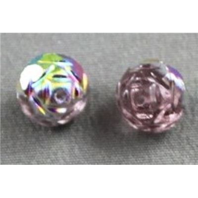 Rosebud Vitrail Mid Amethyst AB 7x8mm ea