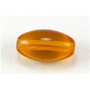 Small Round Glass Oval Topaz Transparent  ea