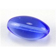 Large Round Glass Oval Sapphire Transparent  ea