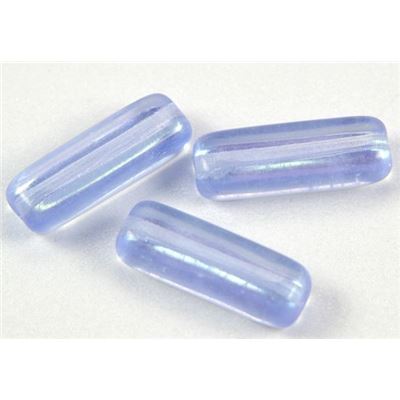 Glass Tube Sapphire AB 4x14mm ea