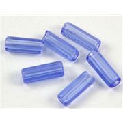 Tiffany Tube Sapphire Transparent  ea