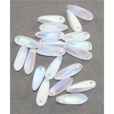 Mini Dagger Crystal Frost AB 3x11mm ea