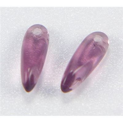 Mini Dagger Amethyst Transparent 3x11mm ea