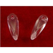 Mini Dagger Pink Transparent 3x11mm ea