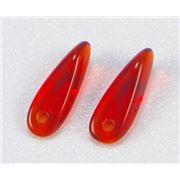 Mini Dagger Siam Transparent 3x11mm ea