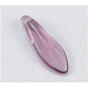 Dagger Light Amethyst Transparent 16x5mm ea