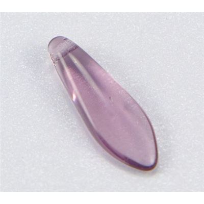 Dagger Light Amethyst Transparent 16x5mm ea