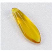 Dagger Topaz Transparent 16x5mm ea