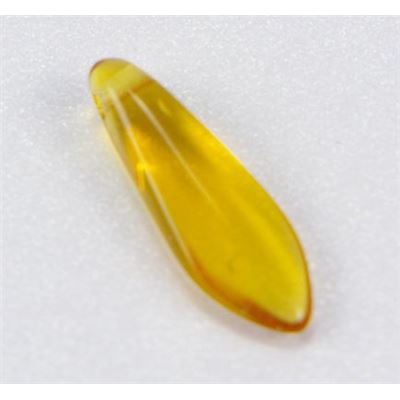 Dagger Topaz Transparent 16x5mm ea