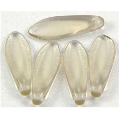 Dagger Light Smokey Topaz Transparent 16x5mm ea