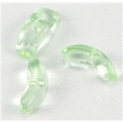 Angel Wings Peridot Transparent 10mm ea