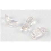 Angel Wings Pink Transparent 10mm ea