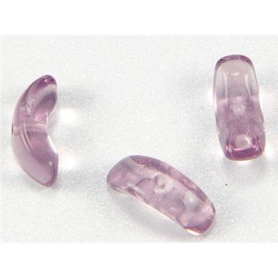 Angel Wings Amethyst Transparent 10mm ea