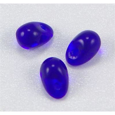 Czech Glass Drop Royal Transparent 4x6mm ea