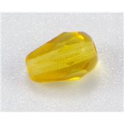 Apollo Drops Amber Transparent 7x5mm ea