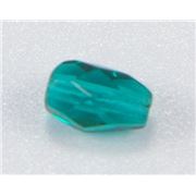 Apollo Drops Emerald Transparent 7x5mm ea