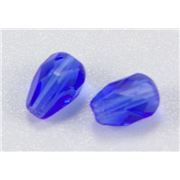 Apollo Drops Sapphire Transparent 7x5mm ea