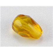 Apollo Drops Amber Transparent 10x7mm ea