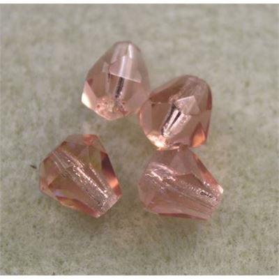 Czech Glass Apollo Apricot AB 9x8 ea