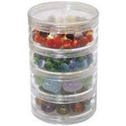 Beadsmith Stackable Tube 4 Compartments 70mm    ea