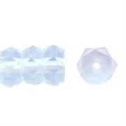 Czech Glass Rondell Alexandrite Transparent 6mm ea
