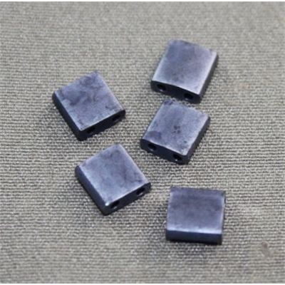 Tila Beads Blue/Grey Matte 5mm -Approx 8g Tube