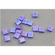 Tila Beads Cobalt Matte AB 5mm - Approx 8g Tube