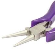 Beadsmith Ergo Round Nose Pliers Purple w/ Lapjoint Each